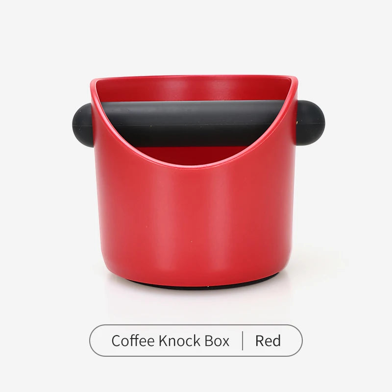 Espresso Knockbox for Coffee Grounds, Home Machine Organizer with Waste Dregs Recycling Bin Functionality