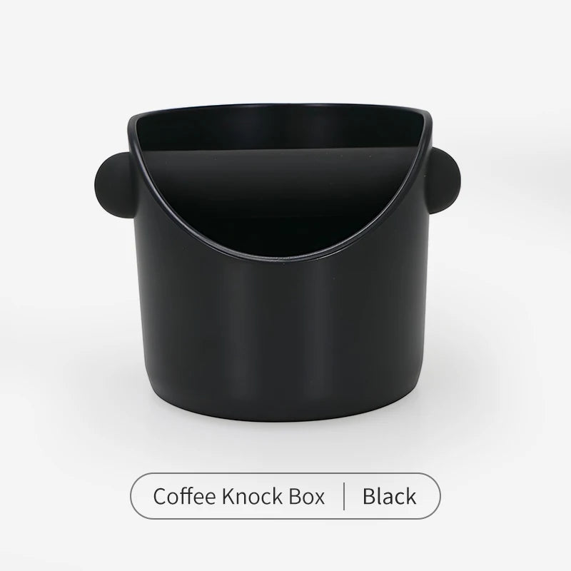 Espresso Knockbox for Coffee Grounds, Home Machine Organizer with Waste Dregs Recycling Bin Functionality