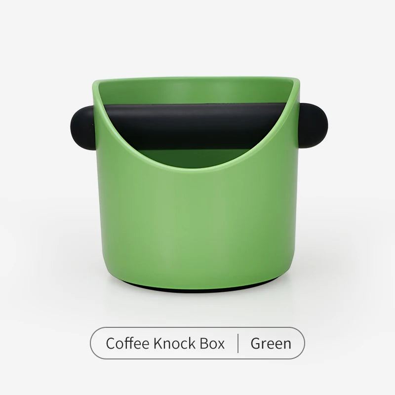Espresso Knockbox for Coffee Grounds, Home Machine Organizer with Waste Dregs Recycling Bin Functionality