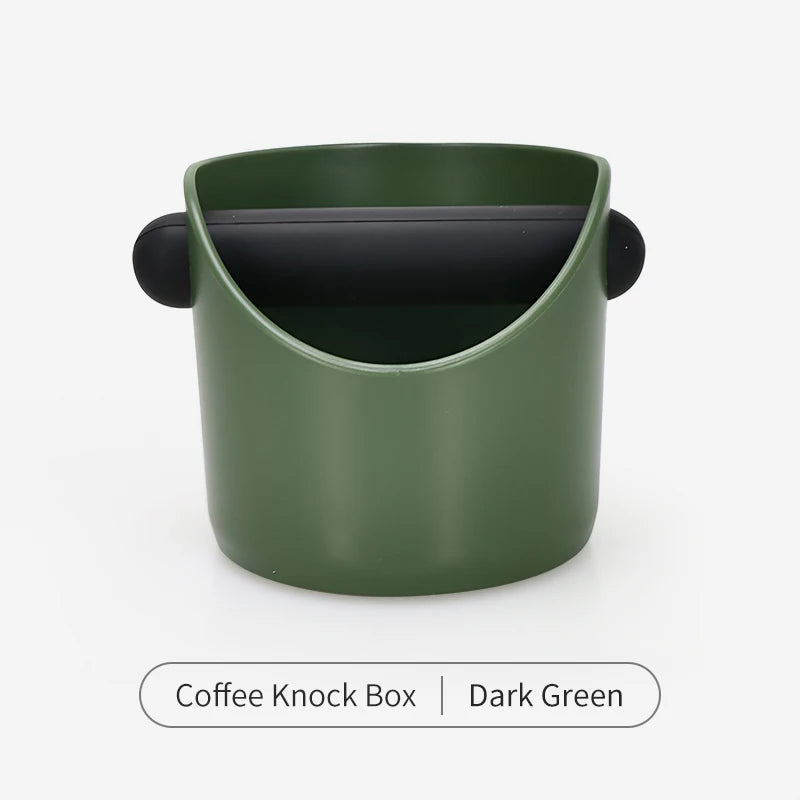 Espresso Knockbox for Coffee Grounds, Home Machine Organizer with Waste Dregs Recycling Bin Functionality
